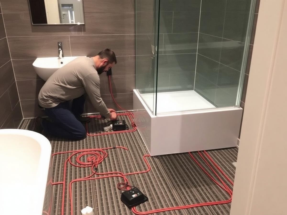 Încălzire electrică în pardoseală